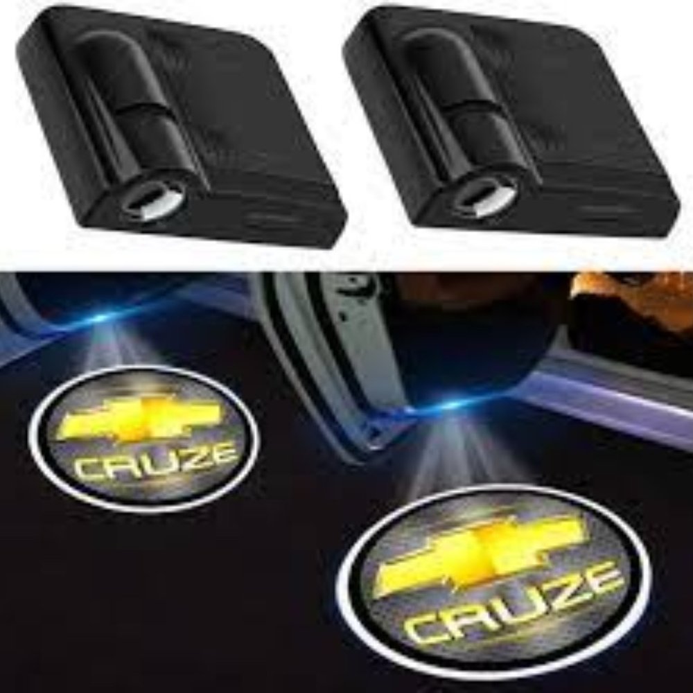 4x PCs Car Logo LED Welcome Light Wireless LED Shadow Projector Car Door Laser K
